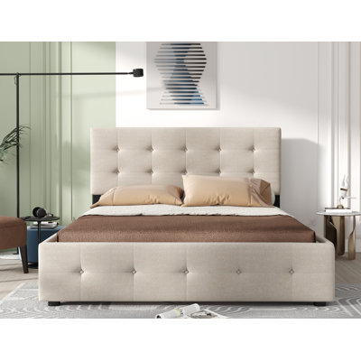 Monzelle Upholstered Platform Storage Bed