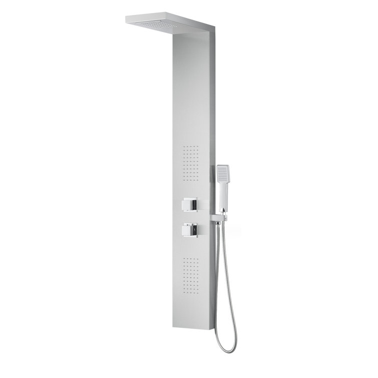 Expanse Series Fixed Shower Head Shower Panel System