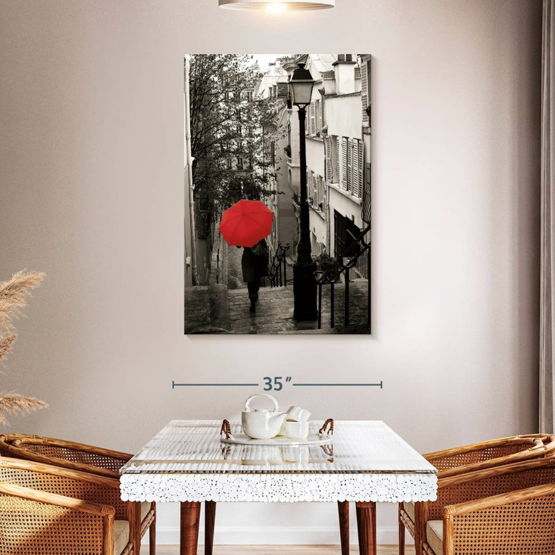 Sireci Paris Stroll I BW, 48" H x 32" W