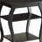 Black 2-shelf End Table-996582094