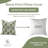 Fabdivine Manmohan Block Print Pillow Cover Natural Fabric Decorative Cushion 26x26 Inch-736605340-736594802