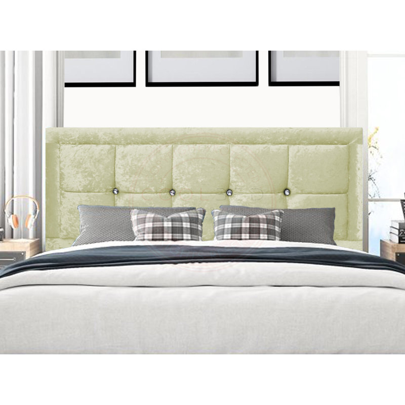 Lechlade Upholstered Headboard, Single (3'), Cream