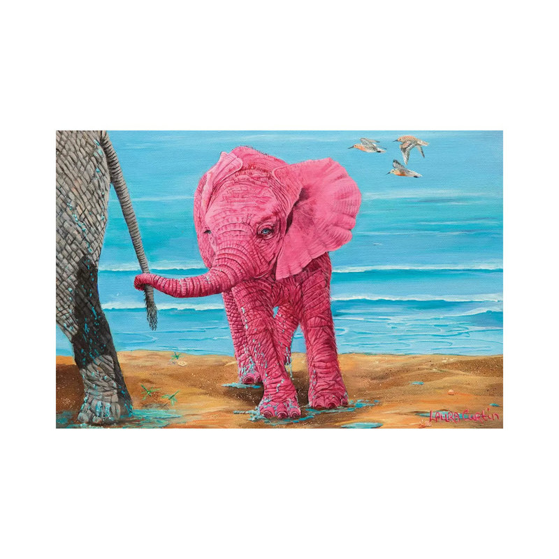 Tails I Win by Laura Curtin - Wrapped Canvas Gallery-Wrapped Canvas Giclée, 20.32 cm H x 30.48 cm W