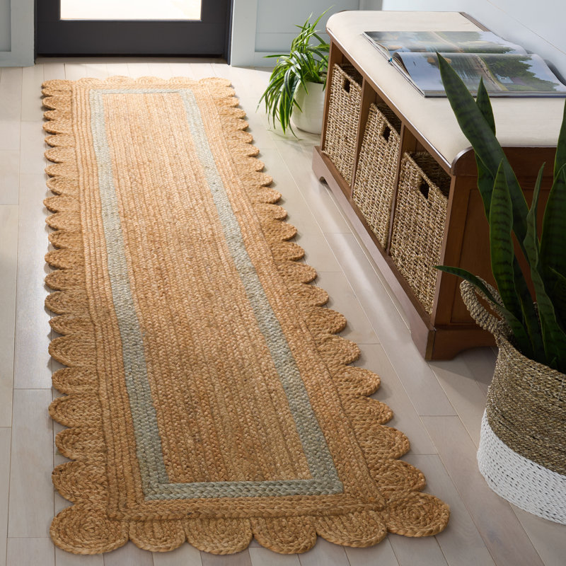 Tapis en jute / sisal Inkai, Tapis de couloir 2 pi 3 po x 9 pi