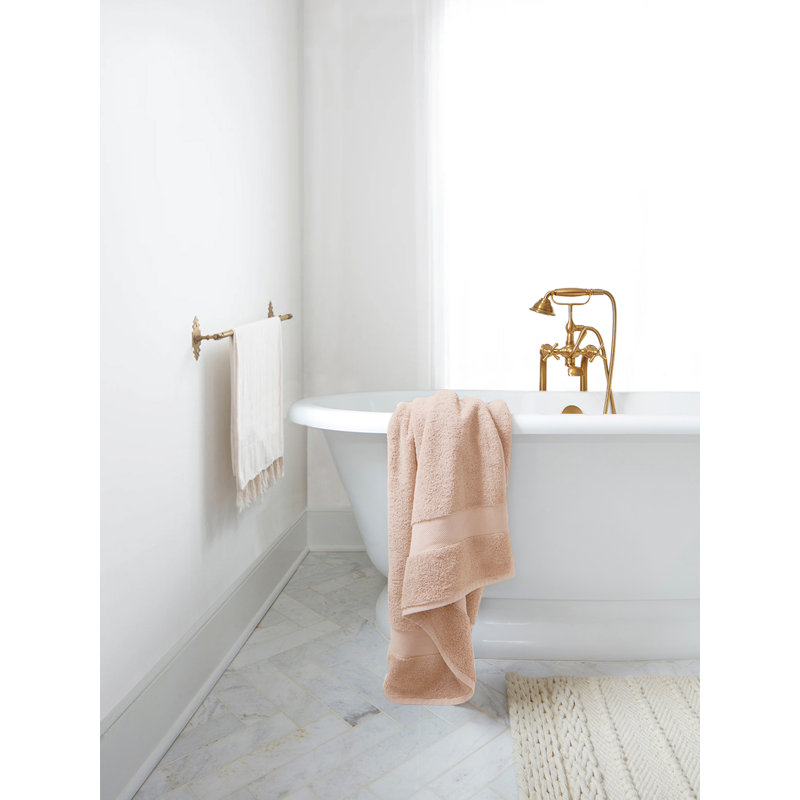 Sengul GOTS & OEKO-TEX Certified Organic Cotton Bath Towel – 650 GSM, Long-Staple, Plush, Quick-Drying & Absorbent, 30" x 58"