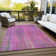 Kinslee Washable Striped Indoor / Outdoor Rug