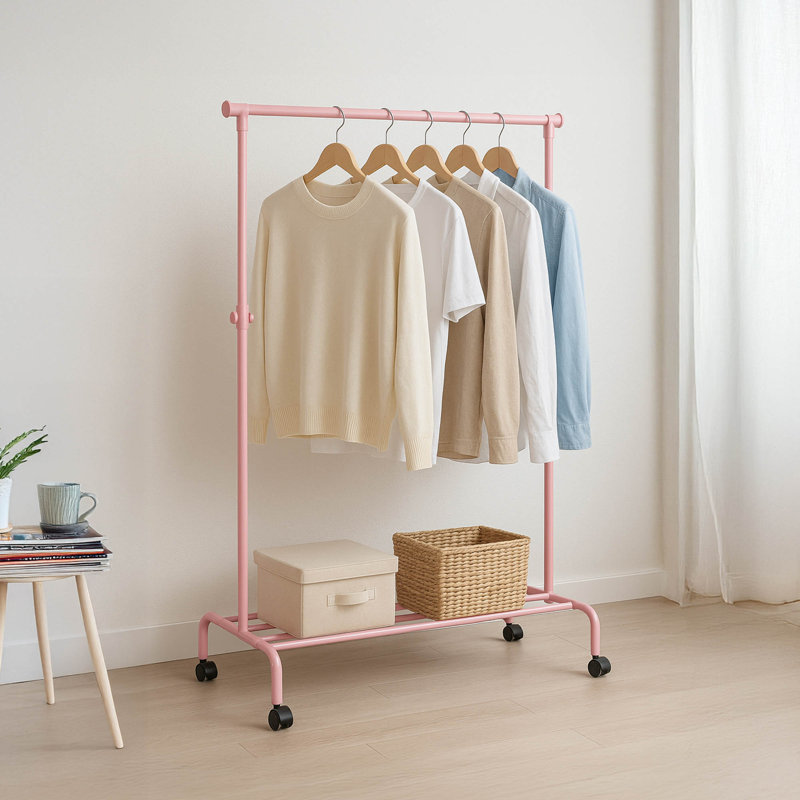 81cm Rolling Clothing Rack