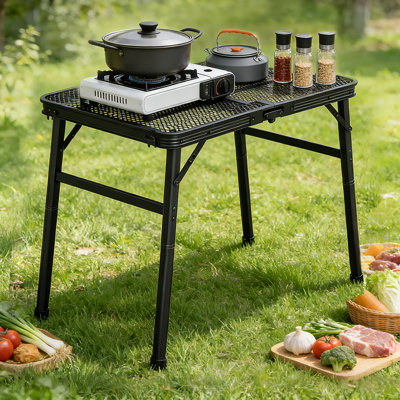 Rectangular Metal Outdoor Camping Table
