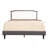 Charming Light Grey Queen Bed For Your Space