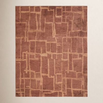 Merritt Hand-Tufted Geometric Wool Rug
