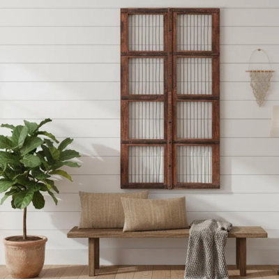 Wall Decor on Solid Wood
