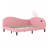 Full Size Upholstered Rabbit-Shape Daybed, Sofabed with Rabbit Ear Headboard for Playful and Functional Design-1624639684