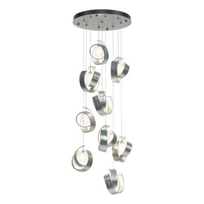 Luminaire suspendu géométrique à 9 lumières Riza