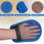 Décapant à sable pour la plage, indispensable pour les vacances à la plage et le camping 1 grande pièce bleue + 1 grande pièce grise + 1 petite pièce grise
