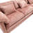 Millan 112" L Shaped Modular Sectional Sofa with Ottoman & Memory Foam-1464529165