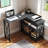 360° Rotating L-Shaped Writing Desk with Storage-1798653149