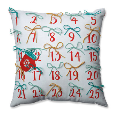 Cotton Reversible Throw Pillow