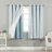 Granados Solid Room Darkening Thermal Grommet Curtain Panels-1728732340-1728732337