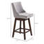 Tabouret de bar rotatif 28,25 po Orsay-2109938401