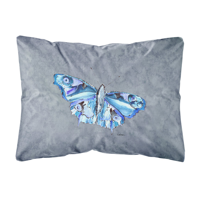 Coussin décoratif intérieur/extérieur gris