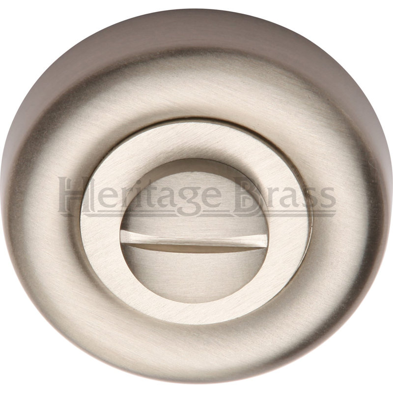Heritage Brass Heritage Privacy Thumbturn & Emergency Release, Satin Nickel