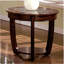 Table de bout cerisier foncé 1 pièce