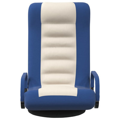 Trule Senecal Swiveling Floor Game Chair in Black/Red