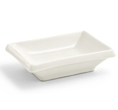 Desserte de condiment rectangulaire eurowhite