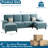 3-Piece Modular Upholstered Sectional Couch-83089979