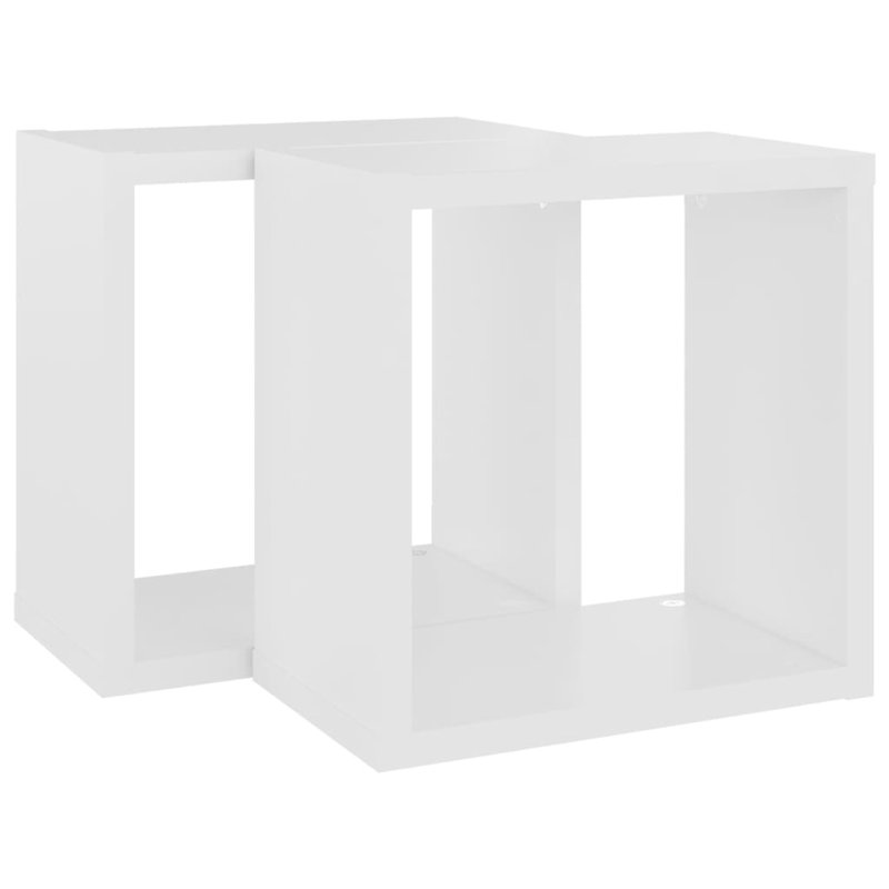 Gladiz 2 Piece Square Cubby Shelf