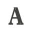 4" H Brass House Letter-14748344-14748369