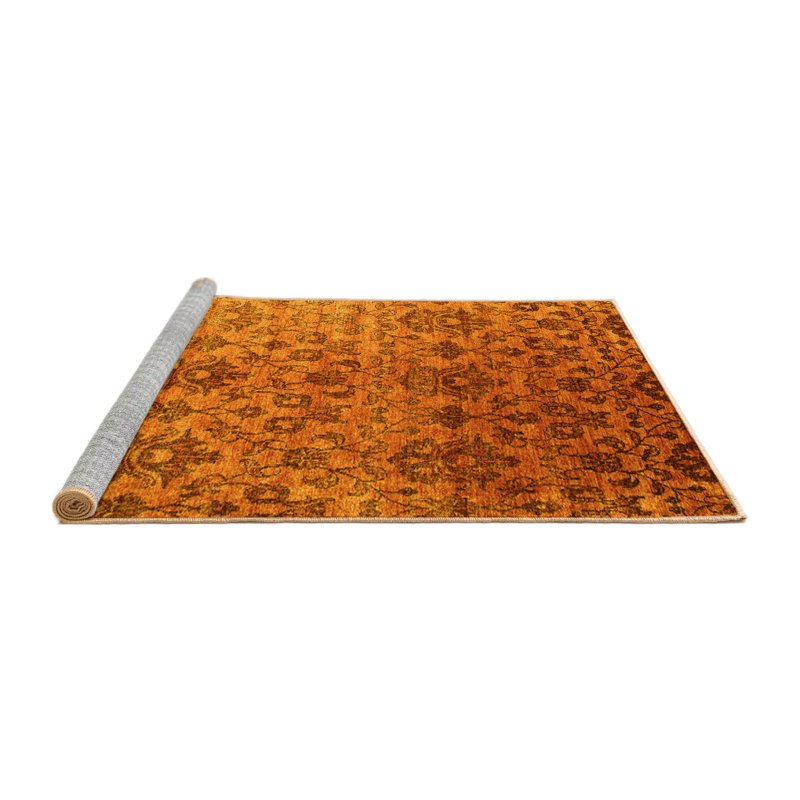 Anjay Performance Abstract Indoor Rug, Square 8'