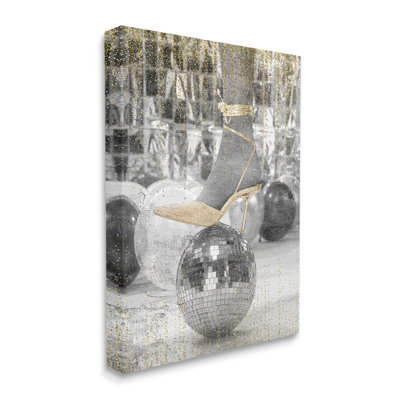 " Glam Heels Disco Ball " by Kim Allen
