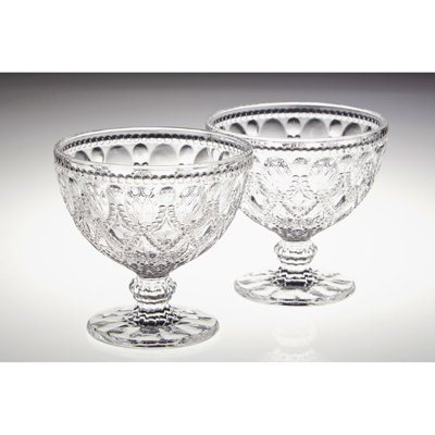 Astoria Grand Fleur Glass Serving Bowl