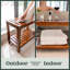 Banc de douche en teck Daigan