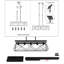 Lustre suspendu industriel 32 lumières 5 lumières - Cage en métal moderne | Luminaire suspendu réglable pour la salle à manger, la cuisine, le salon-753551383