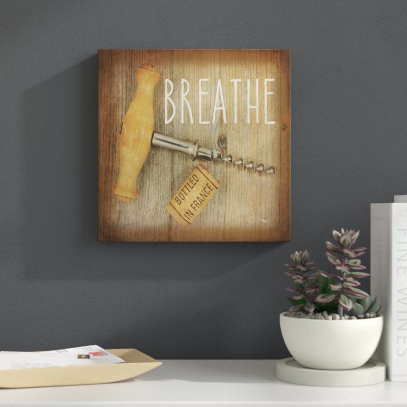 Wine Collage VIII - No Frame Print on Canvas, 30cm H x 30cm W x 3.8cm D