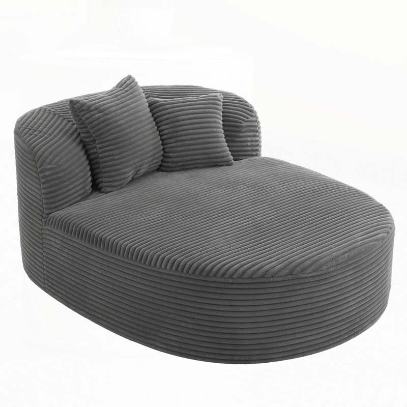 51.6" Sofa Bed Compression Sofa Couch, Gray