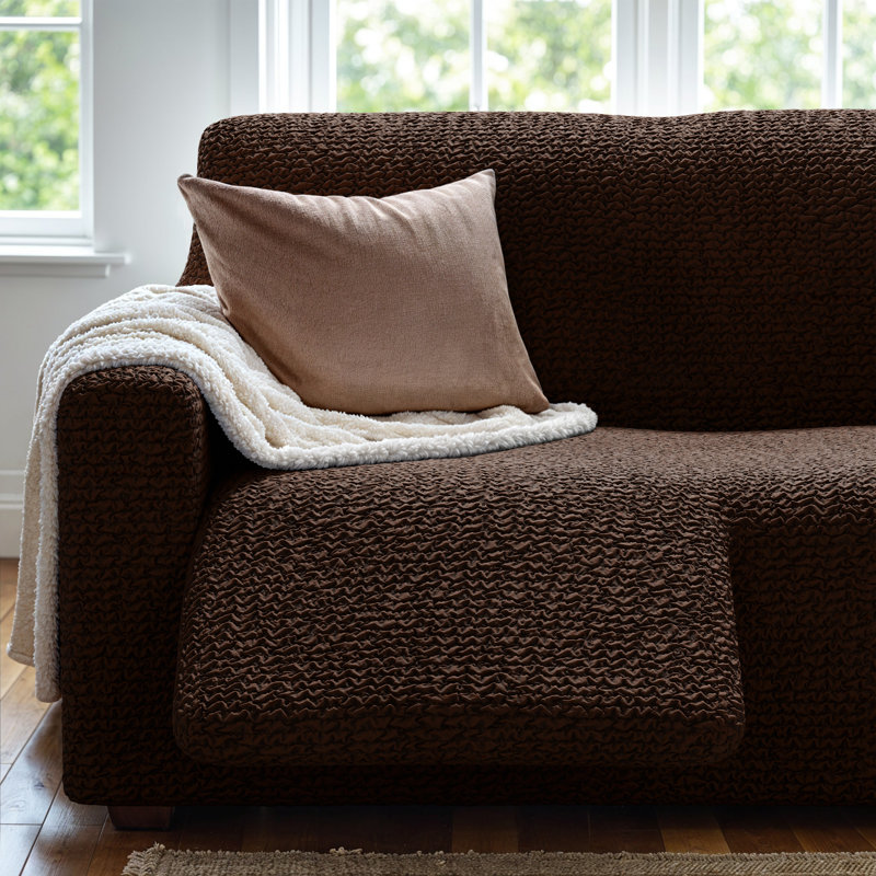 Housse extensible pour canapé inclinable - Facile à nettoyer et durable - Collection Comfort, H 35 po x l 85 po x P 40 po