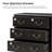 Kaybri Transitional 28"W Solid Paulownia Wood 4-Drawer End Table with Charging Station and Simple Assembly-348508478