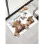 Tapis de bain Floral Cow Herd, 16 x 24 po