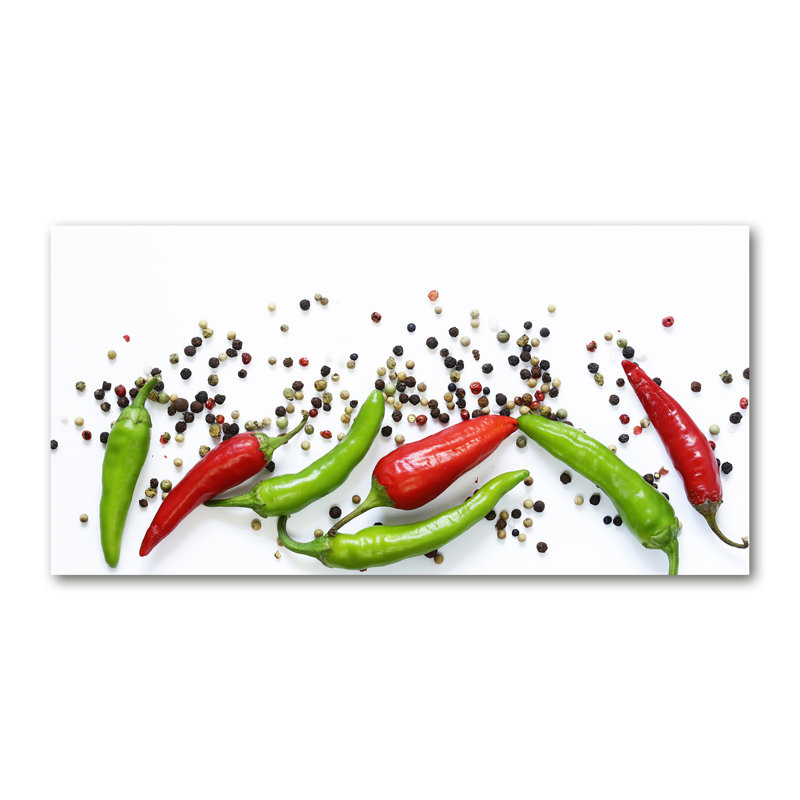 Chilli Peppers - Wrapped Canvas Print