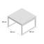 Guna Solid Wood Four Leg Coffee Table