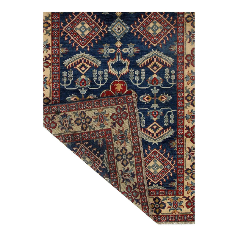 Oriental Area Rug in Navy Blue
