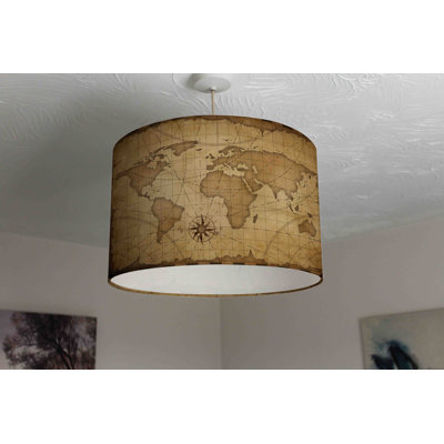 Cotton Drum Pendant Shade ( Uno )