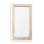 Rubio 60" Tall Rectangular Elm Wood Floor Mirror, Light Warm Wash