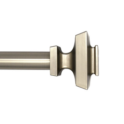 Normon Steel Adjustable Single Curtain Rod