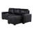 Charcoal-Black Complete Sofabed