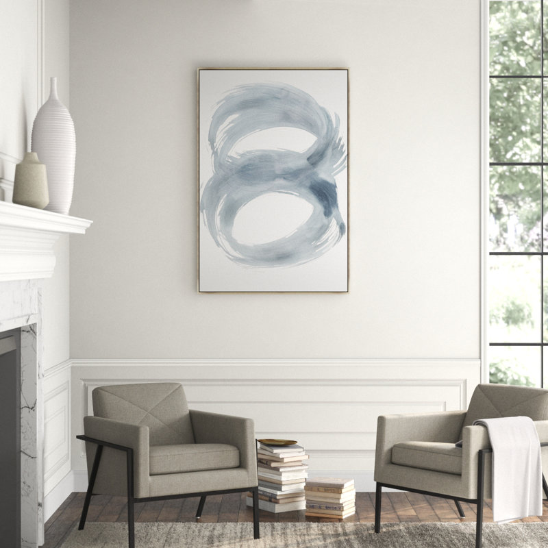 Esoteric III Painting by Jacob Lincoln, Glass Coat, 46.5" H x 31.5" W x 1.5" D