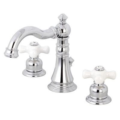 American Classic Widespread Bathroom Faucet with Drain Assembly
